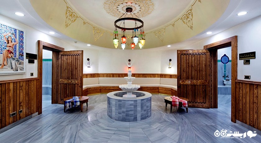 حمام ترکی هتل ایفوریا ایژییَن ریزورت اند اسپا